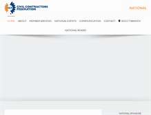Tablet Screenshot of civilcontractors.com